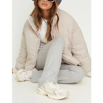 Warm UANEO Women's Oversized Puffer Jacket for Winter