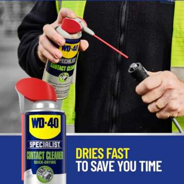 WD-40 Specialist Contact Cleaner Spray for Electronics