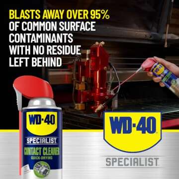 WD-40 Specialist Contact Cleaner Spray for Electronics