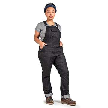 Dovetail Freshley Overalls for Women - 13 Pockets, Stylish Design
