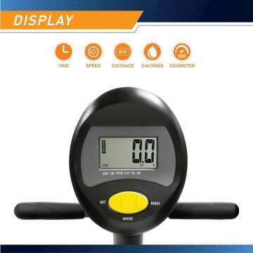 Marcy Recumbent Bike with Adjustable Resistance