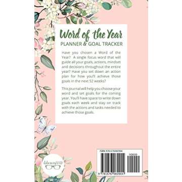 Word of the Year Planner and Goal Tracker: PATIENCE - The capacity to display tolerance and understa...