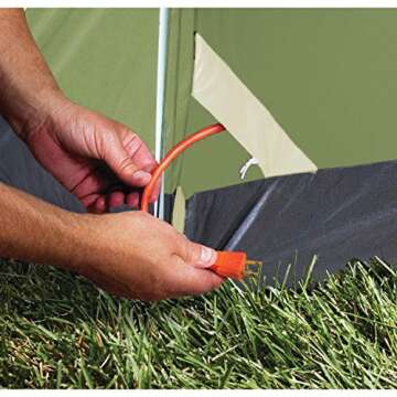 Coleman Montana Camping Tent, 6/8 Person Family Tent with Included Rainfly, Carry Bag, and Spacious Interior, Fits Multiple Queen Airbeds and Sets Up in 15 Minutes