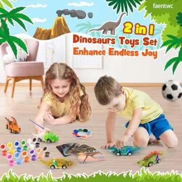 Dinosaur Painting Toys for Kids 3-12 | Fun Art & Craft Set