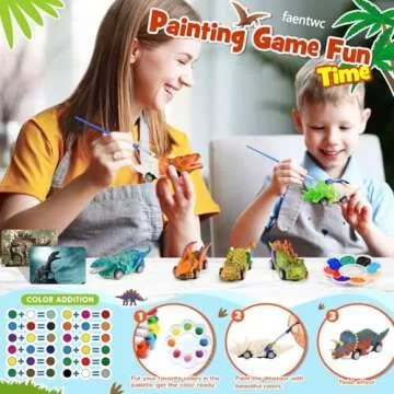 Dinosaur Painting Toys for Kids 3-12 | Fun Art & Craft Set