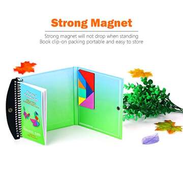 Wallxin Travel Tangram Puzzle for Kids Educational Game