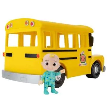 CoComelon Musical School Bus - Engaging Toy for Kids