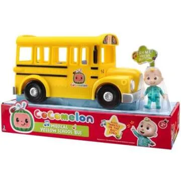 CoComelon Musical School Bus - Engaging Toy for Kids