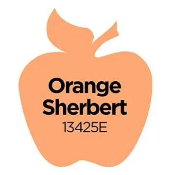 Apple Barrel Acrylic Paint, Orange Sherbert 2 fl oz Classic Matte Acrylic Paint For Easy To Apply DIY Arts And Crafts, Art Supplies With A Matte Finish- Pack of 1