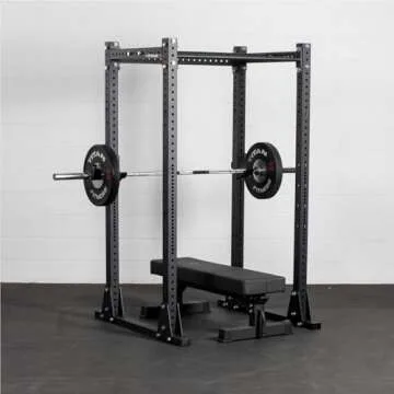 Titan Fitness X-3 Series Flat Foot Power Rack 82-in. H 30-in. D