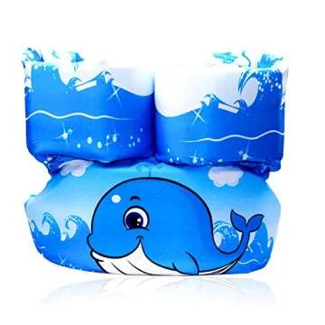 Children's Life Jacket, Suitable for Children Aged 2-8 Years Old Weighing 10-25 Kg Safe Use, Boys and Girls with Wing Swimming Vest (size1)