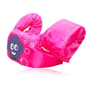 Children's Life Jacket, Suitable for Children Aged 2-8 Years Old Weighing 10-25 Kg Safe Use, Boys and Girls with Wing Swimming Vest (size1)