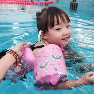 Children's Life Jacket, Suitable for Children Aged 2-8 Years Old Weighing 10-25 Kg Safe Use, Boys and Girls with Wing Swimming Vest (size1)