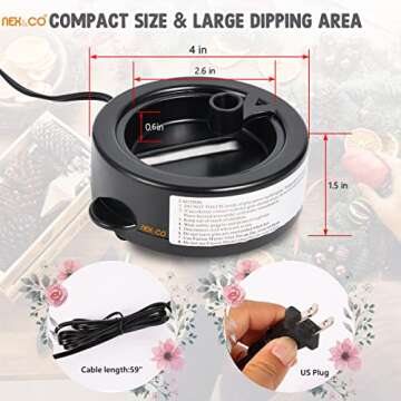 NEX&CO Glue Skillet for Effortless Crafting