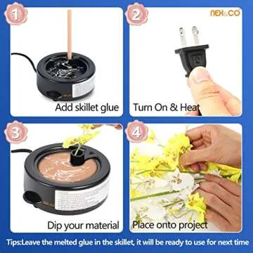 NEX&CO Glue Skillet for Effortless Crafting