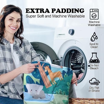 WDSMNAERW Baby Gym Play Mat Perfect for Infants and Toddlers