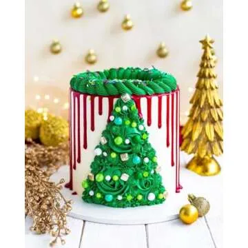 Gold Sprinkles for Cake Decorating, Gold Pearl Sugar Cupcake, Cookies, Ice Cream Toppings, 7 Ounces Cake Decorationss Baking, Perfect for Wedding Shower, New Year’S Eve