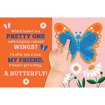 Backyard Bugs - Touch and Feel Board Book - Sensory Board Book