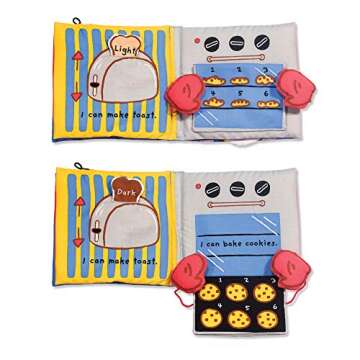 Melissa & Doug Little Chef Soft Activity Book for Babies