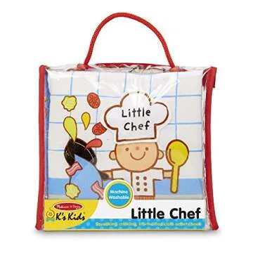 Melissa & Doug Little Chef Soft Activity Book for Babies