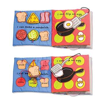 Melissa & Doug Little Chef Soft Activity Book for Babies