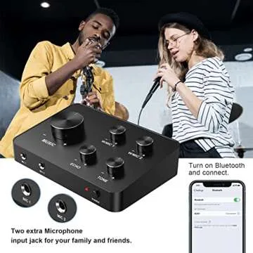 Rybozen Karaoke Microphone System for Ultimate Fun