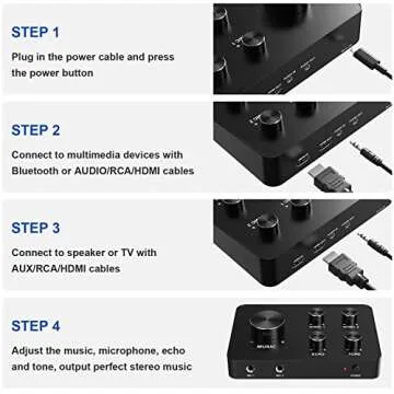 Rybozen Karaoke Microphone System for Ultimate Fun