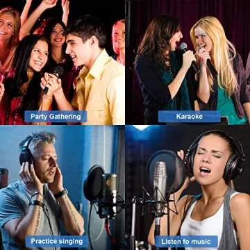 Rybozen Karaoke Microphone System for Ultimate Fun