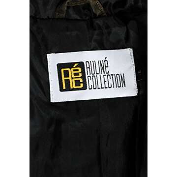 Auliné Collection Women's Versatile Military Safari Utility Anorak Street Fashion Hoodie Jacket