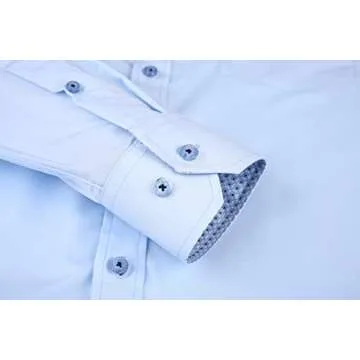 Alex Vando Men's Dress Shirt: Wrinkle-Free Style