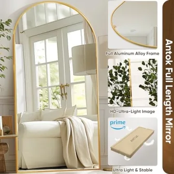 Elegant Oversized Antok Mirror for Fashionable Spaces