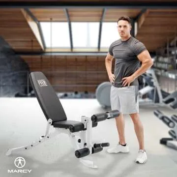 Marcy Adjustable Weight Bench for Home Workouts