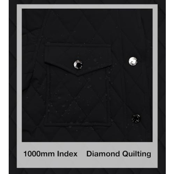 Stylish GYMAGINE Women’s Long Sleeve Quilted Puffer Jacket
