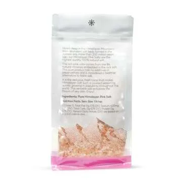 The Spice Lab Himalayan Salt - Coarse 1 Pound - Pink Himalayan Salt is Nutrient and Mineral Dense fo...
