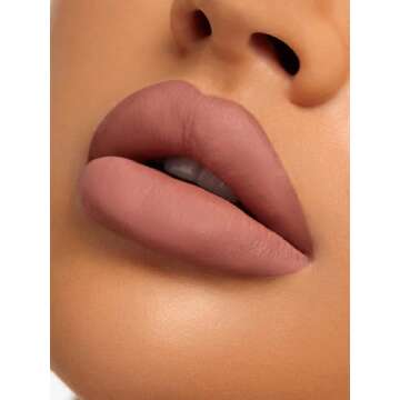 SHEGLAM Matte Allure Liquid Lipstick Long Lasting High Pigment Lipstick Nourishing Sunflower Oil Red...