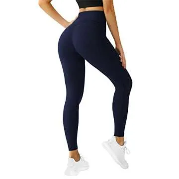 QUEENIEKE High-Waisted Yoga Leggings with Pockets