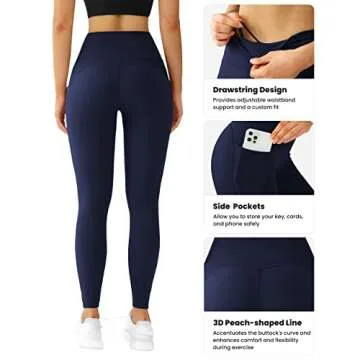 QUEENIEKE High-Waisted Yoga Leggings with Pockets