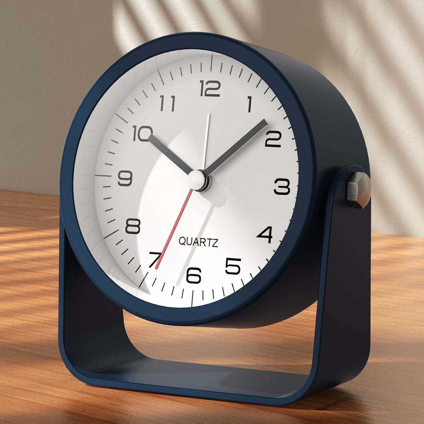 AYRELY 3.5 Inch Analog Alarm Clock - Cute Design