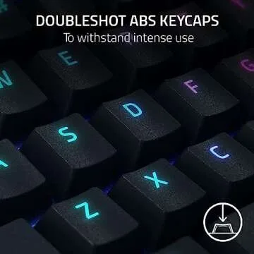 Razer BlackWidow V4 X Gaming Keyboard: Green Switches & RGB