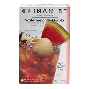 China Mist Iced Tea – Watermelon with Marula Infusion – Refreshing and Delicious – 4 Bags Yiel...