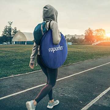 ROPODA Pop Up Tent 83" x 48" x 48" Shower Tent, Upgrade Privacy Tent, Porta-Potty Tent Changing Tent Portable Changing Room Includes 1 Removable Bottom,8 Stakes,1Removable Rain Cover,1 Carrying Bag