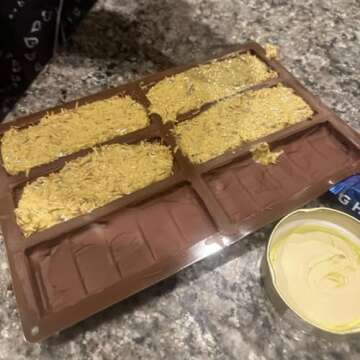 Palksky Silicone Chocolate Bar Mold - Easy to Use & Fun