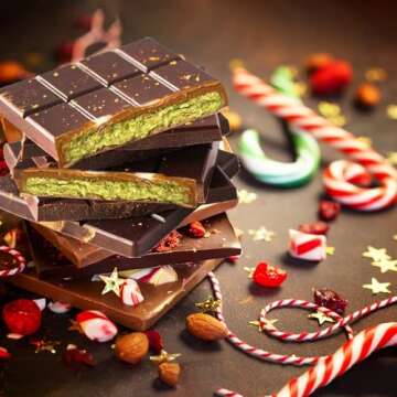 Palksky Silicone Chocolate Bar Mold - Easy to Use & Fun