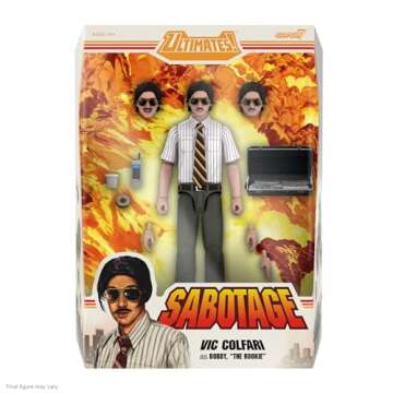 Super7 ULTIMATES! Beastie Boys Vic Colfari Sabotage - 7" Beastie Boys Action Figure with Accessories...