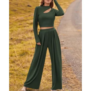 BTFBM Women's 2 Piece Cozy Tracksuit for Everyday Style