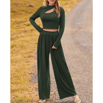 BTFBM Women's 2 Piece Cozy Tracksuit for Everyday Style