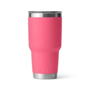 YETI Rambler 30 oz Tumbler, Stainless Steel, Vacuum Insulated with MagSlider Lid, Tropical Pink