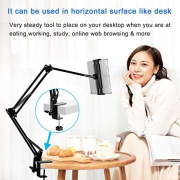 Adjustable Tablet Stand - Foldable and Flexible for Easy Viewing