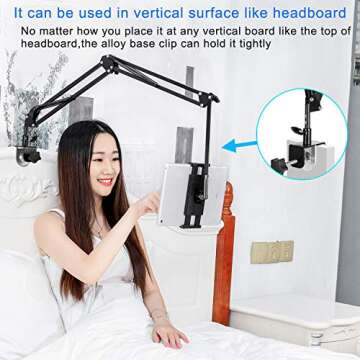 Foldable Adjustable Tablet Stand for iPad and More