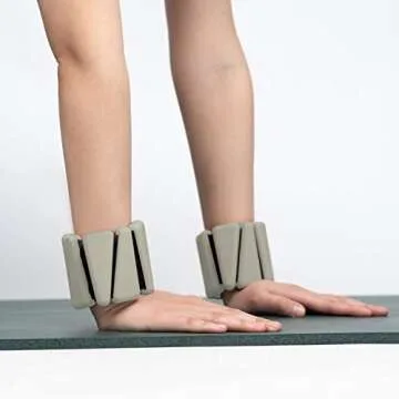 Adjustable Wrist and Ankle Weight Set for Fitness Enthusiasts